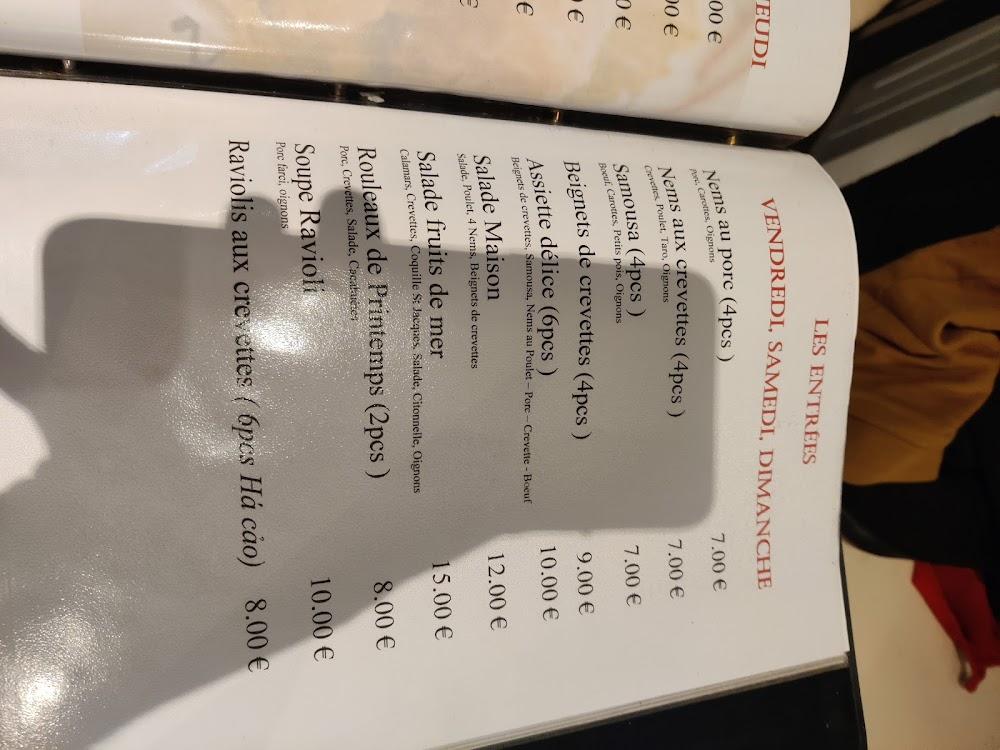 TOP NEM Vietnamienne Restaurant - Menu Image 4